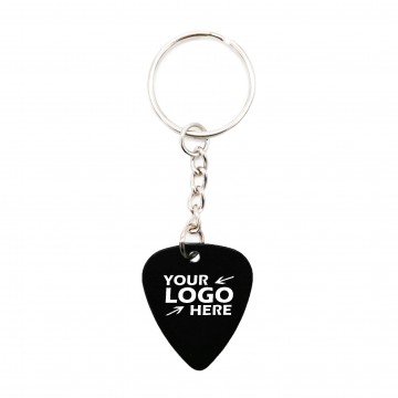 Guitar Pick with Keychain